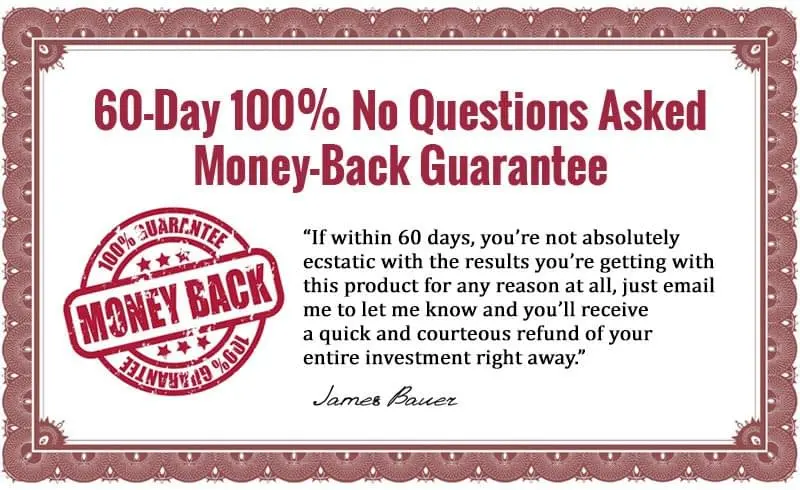 His Secret Obsession 60 day Money Back Guarantee